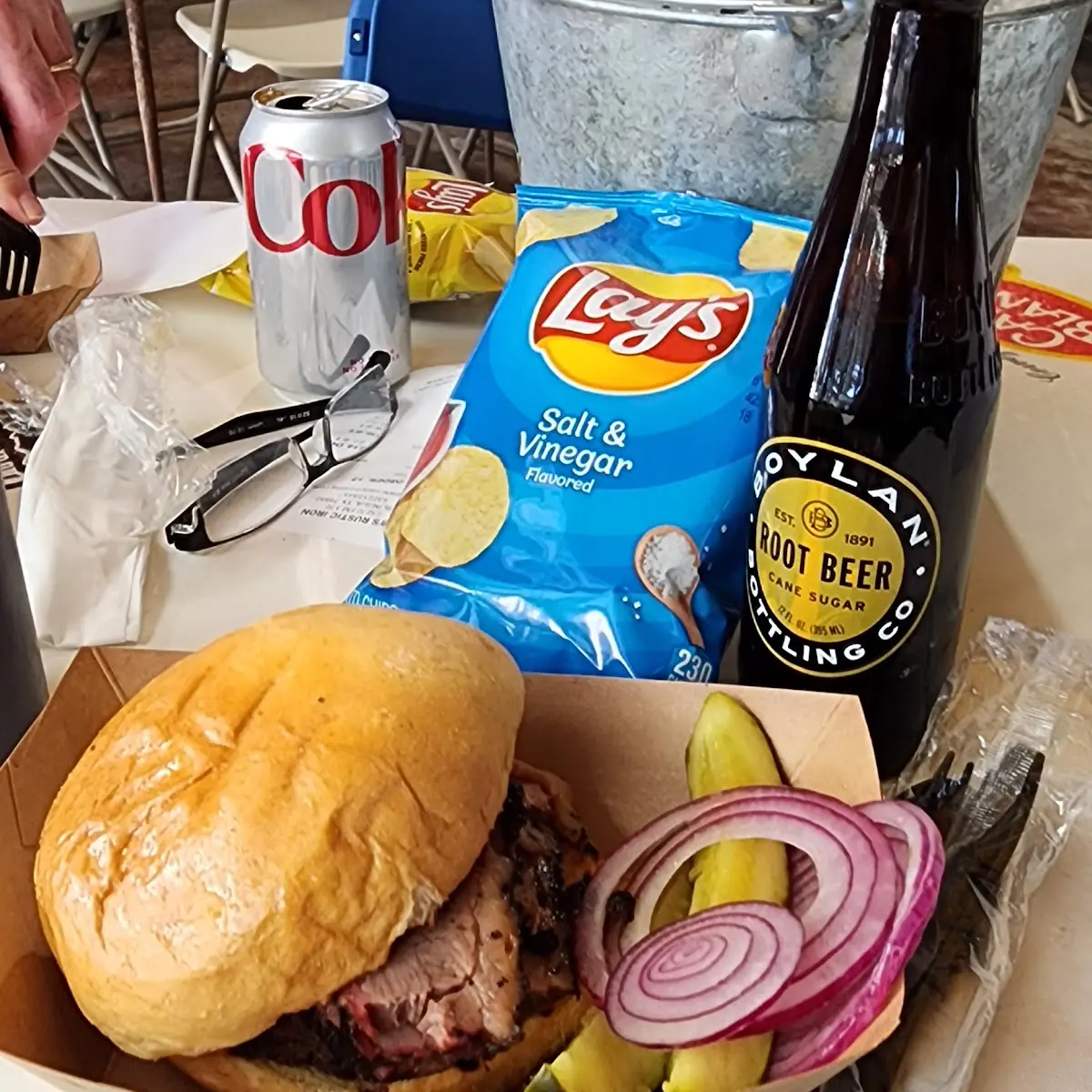Brisket Sandwich Combo