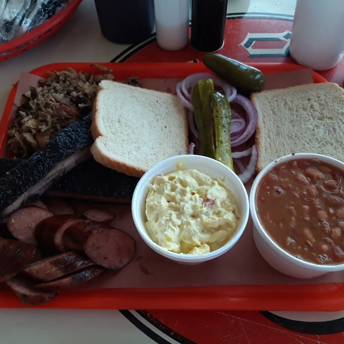 Plate with Three Meats