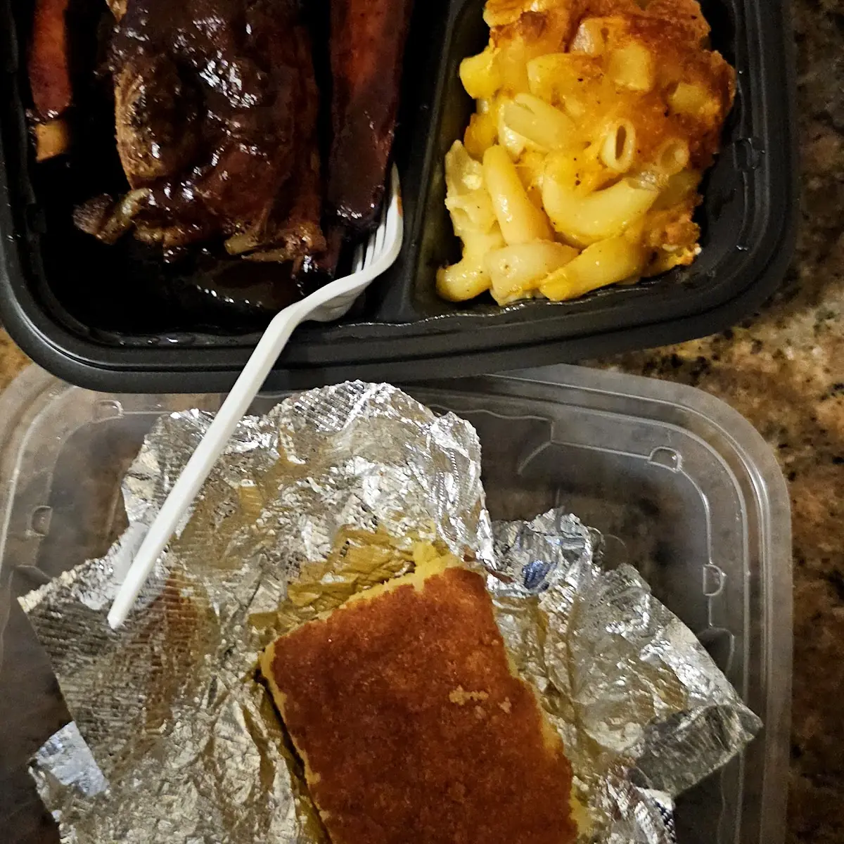 Mac and Cheese BBQ Beans
