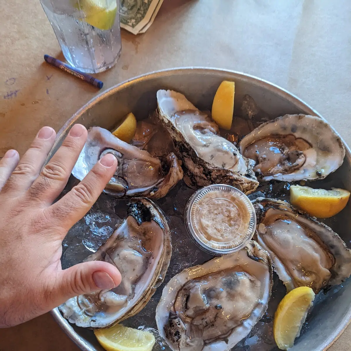 Fresh Half Shell Oysters