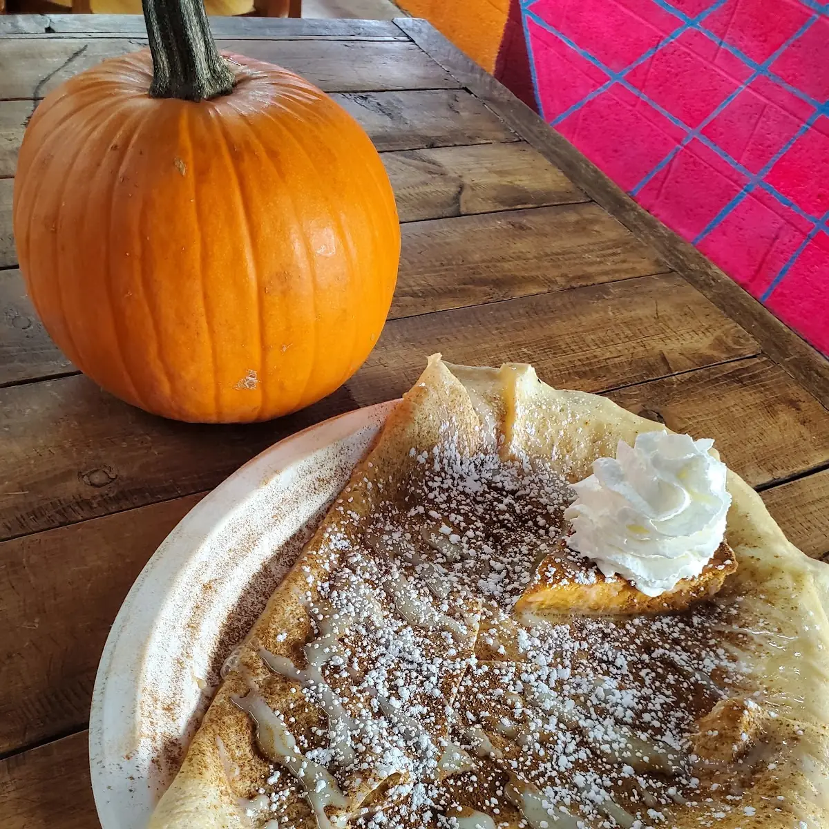 Pumpkin Pie Crepe