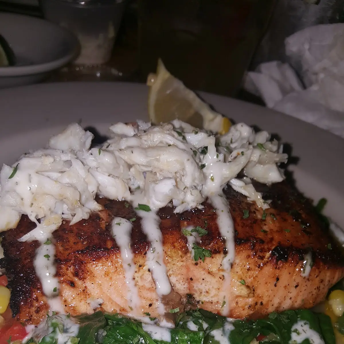 Rick's Blue Ribbon Salmon Cake