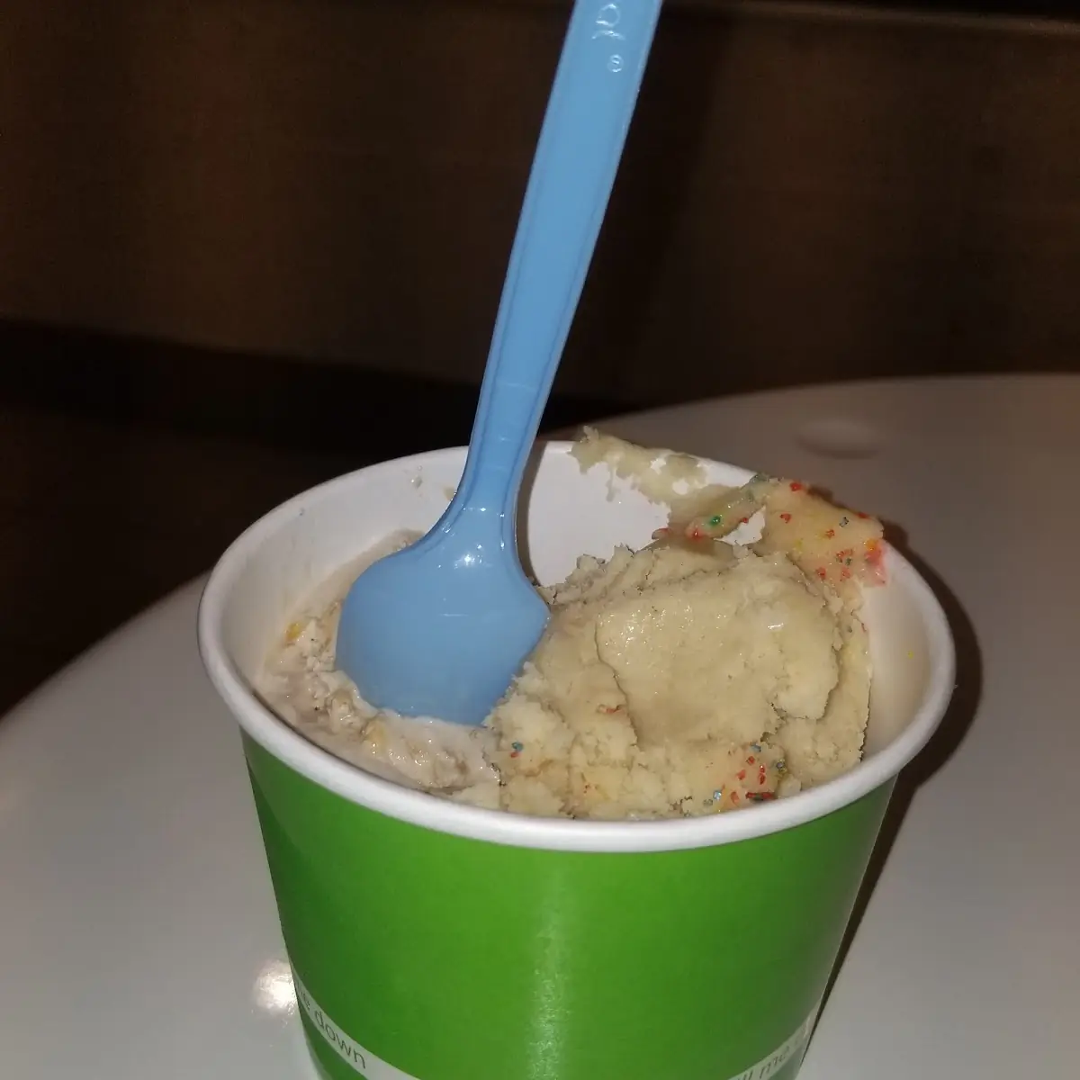 Sugar Cookie Dough and Ice Cream