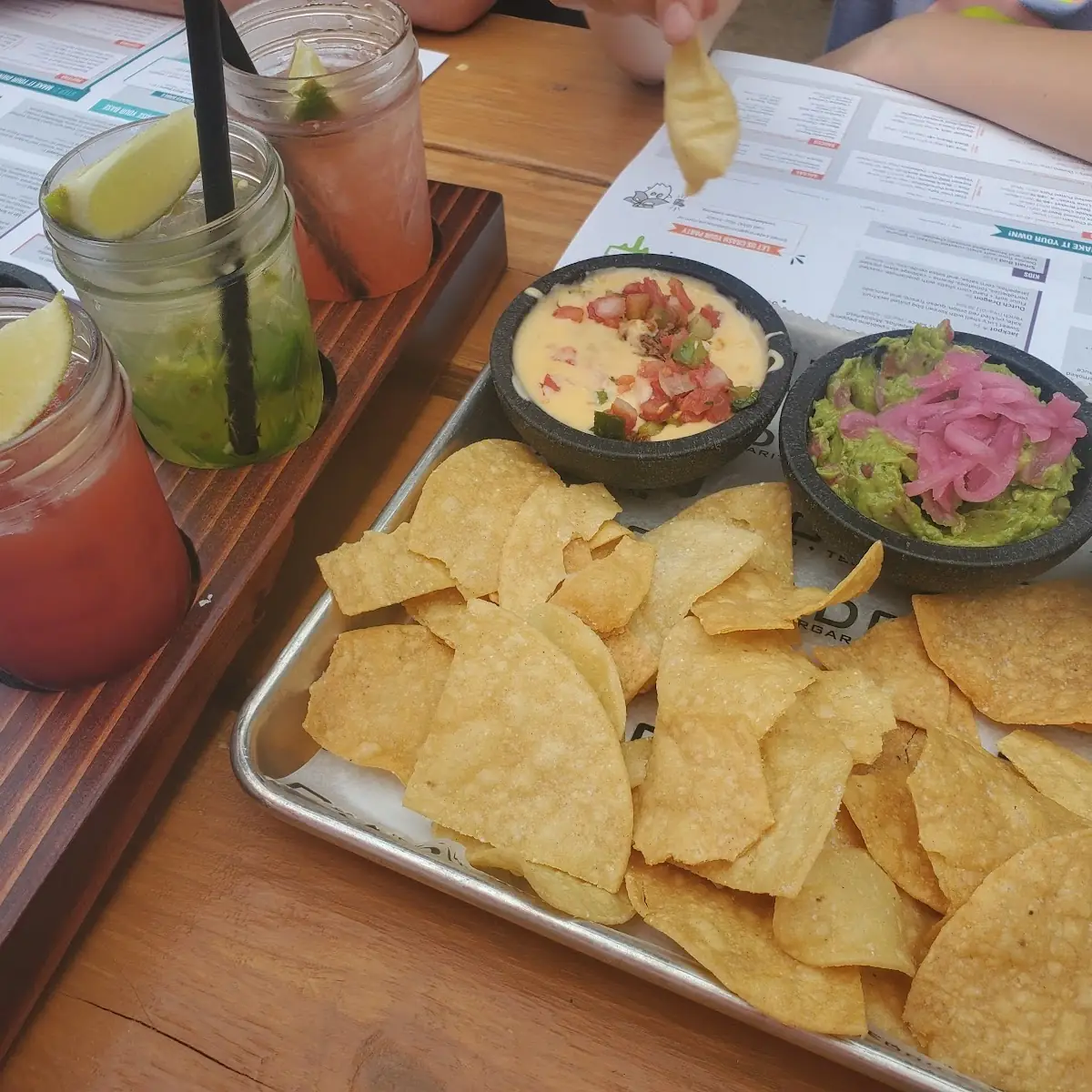 Margarita Flight and Three Buds