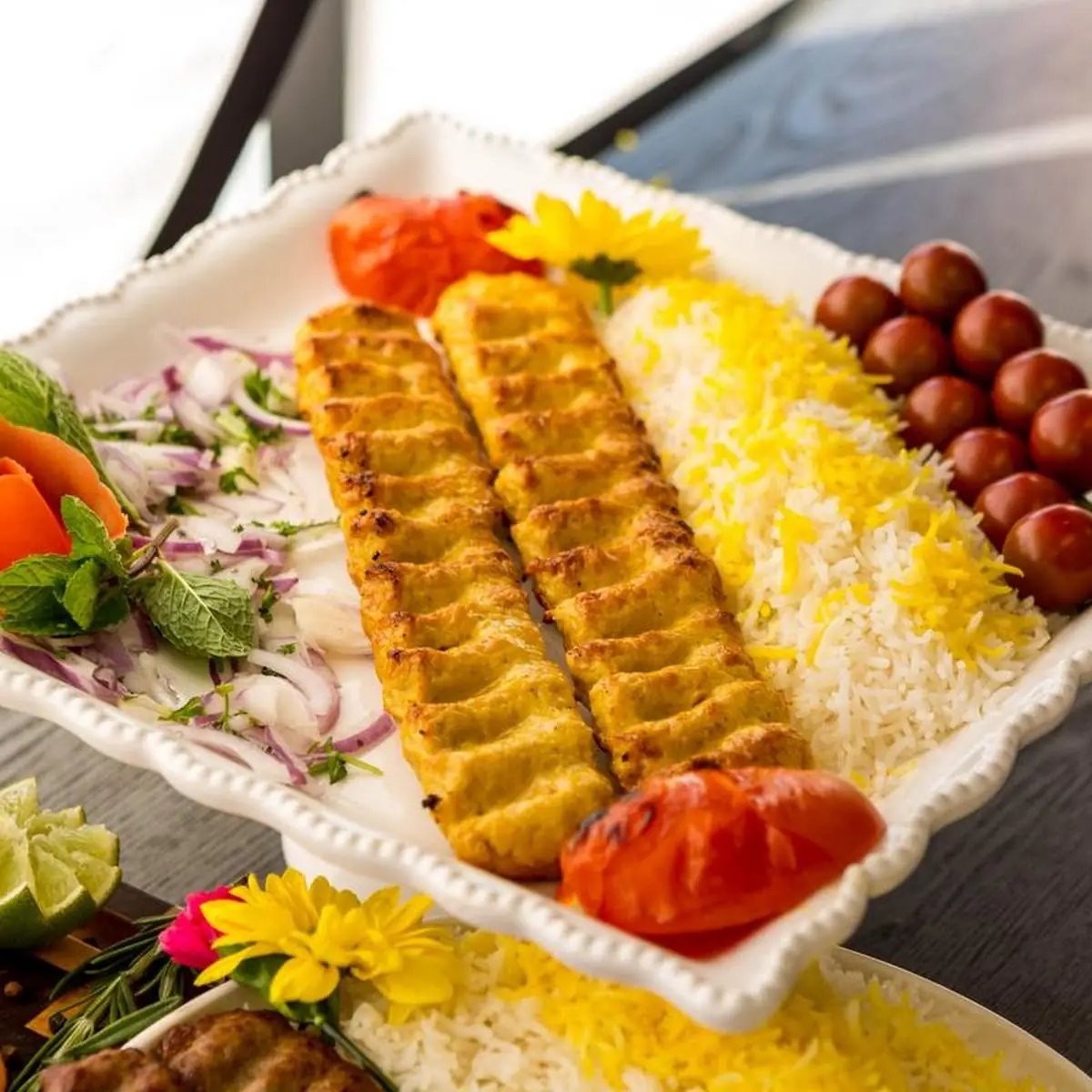 Beef Koobideh & Mixed Grill Platter