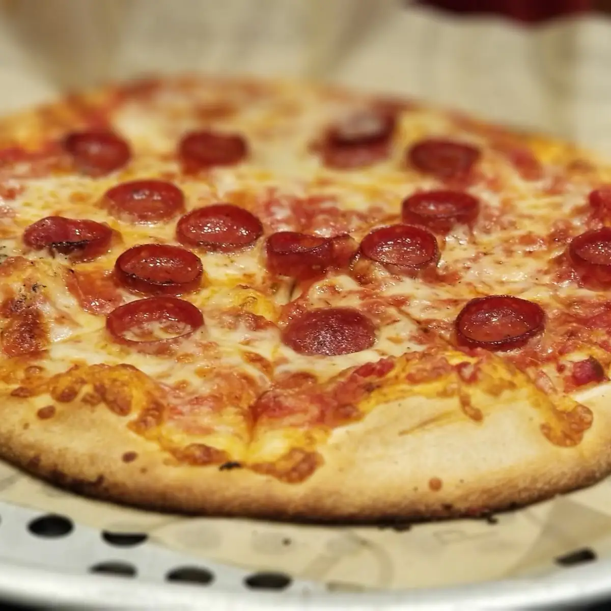 Pepperoni Pizza Thin Crust Pizza