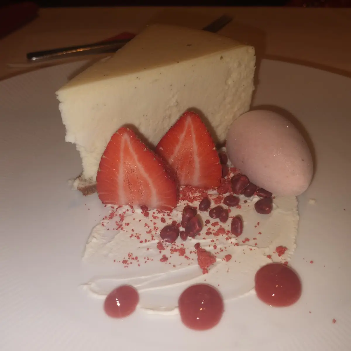 White Chocolate Cheesecake