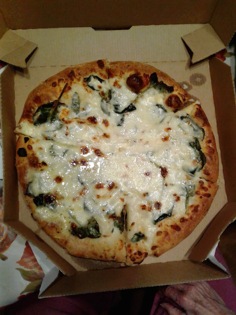 Spinach Pizza