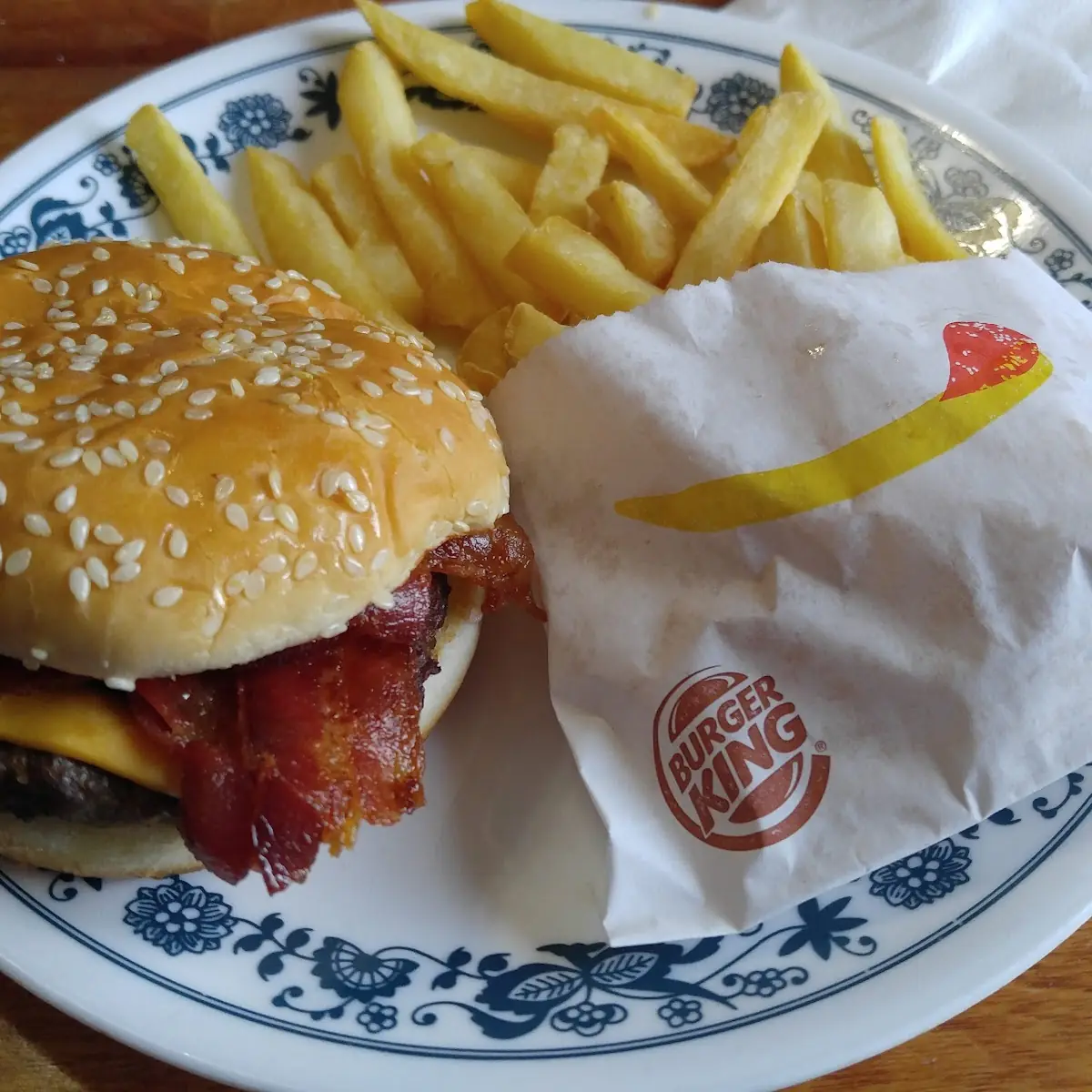 Value Bacon Cheeseburger & Fries