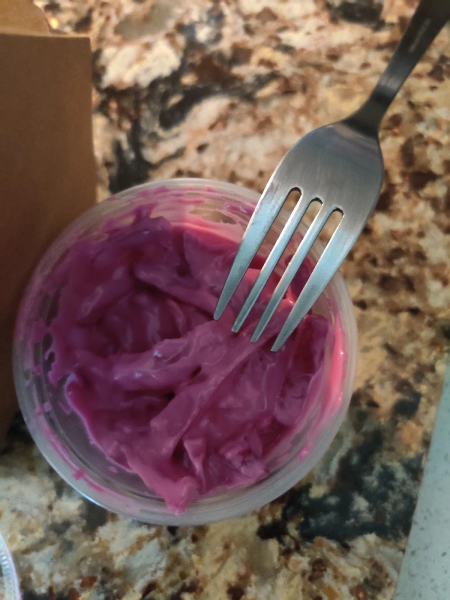 Sweet Beet Mayo, Matt’s Burger Lab Queen St W