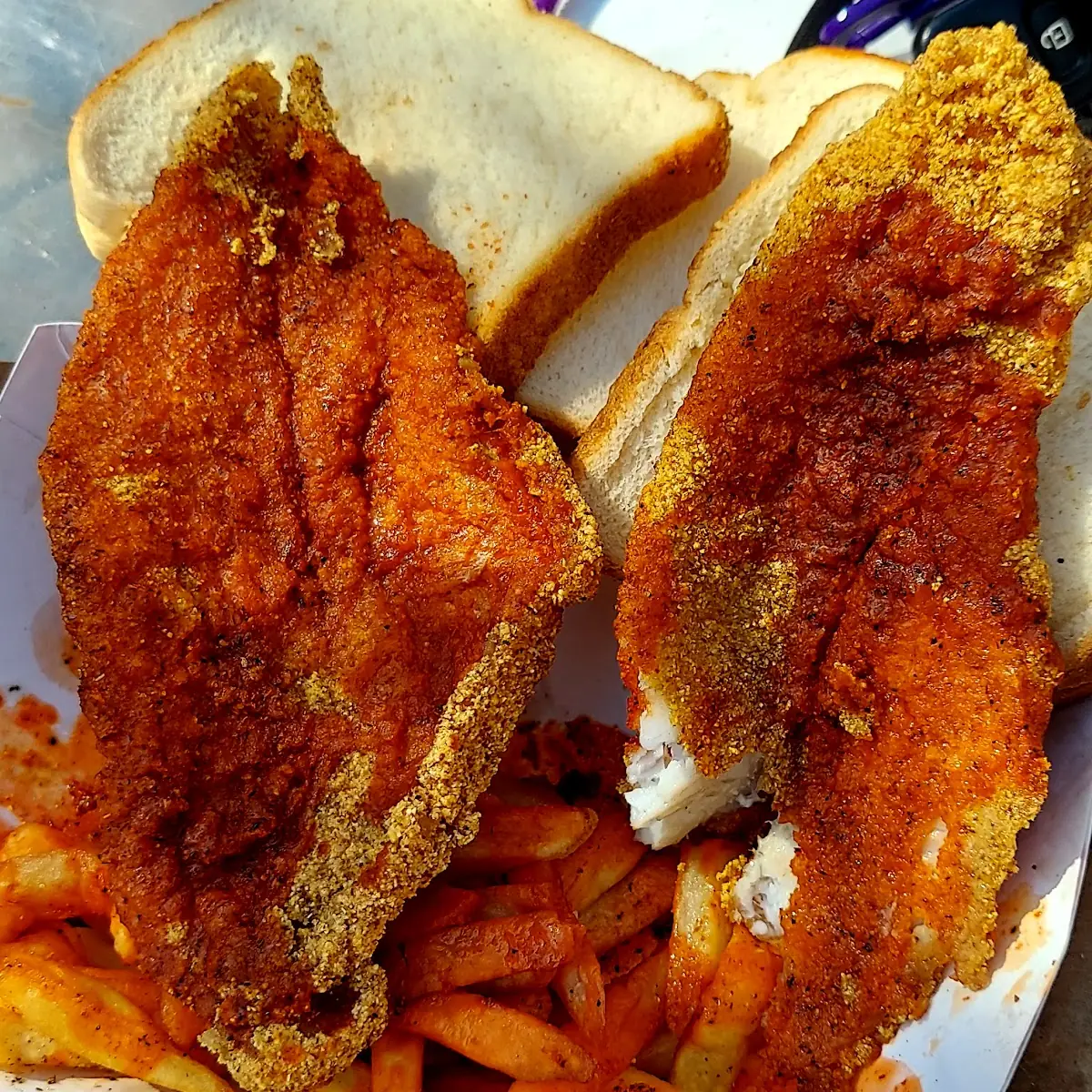 Catfish Plus Fish Fries Hot Sauce