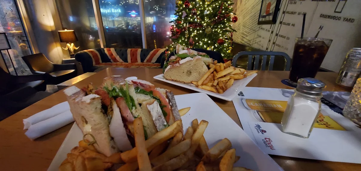 Chicken Club Sandwich, Firkin on Danforth