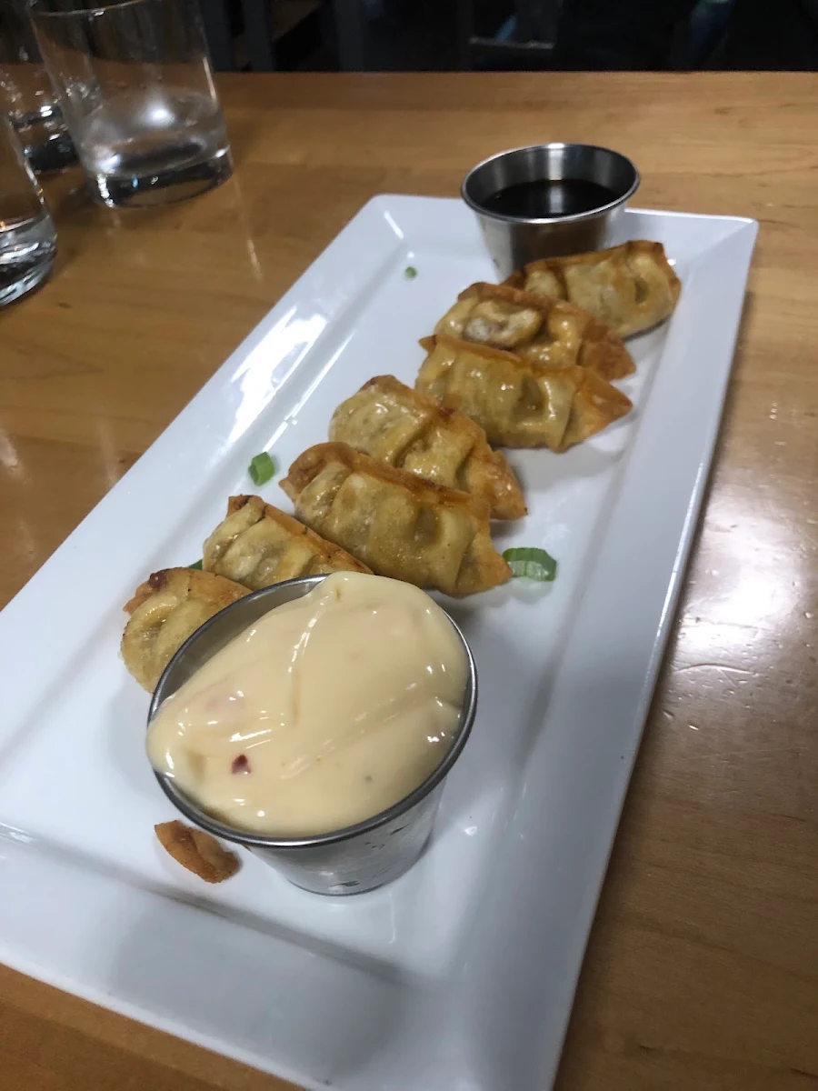 Wagyu Beef Dumplings, Firkin on Danforth