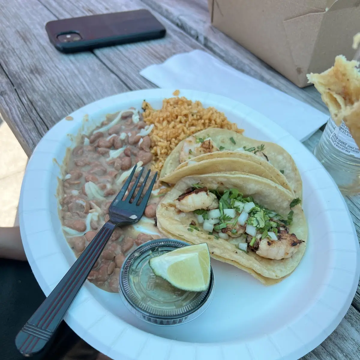 Shrimp Street Tacos