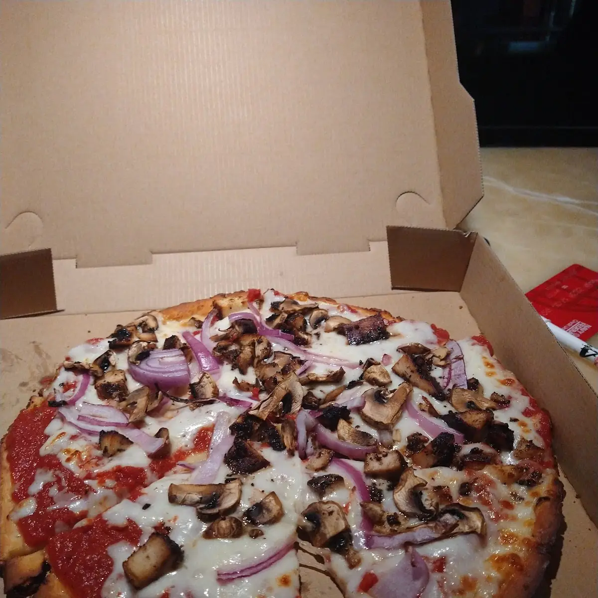 Veggie Pizza on Cauliflower Crust