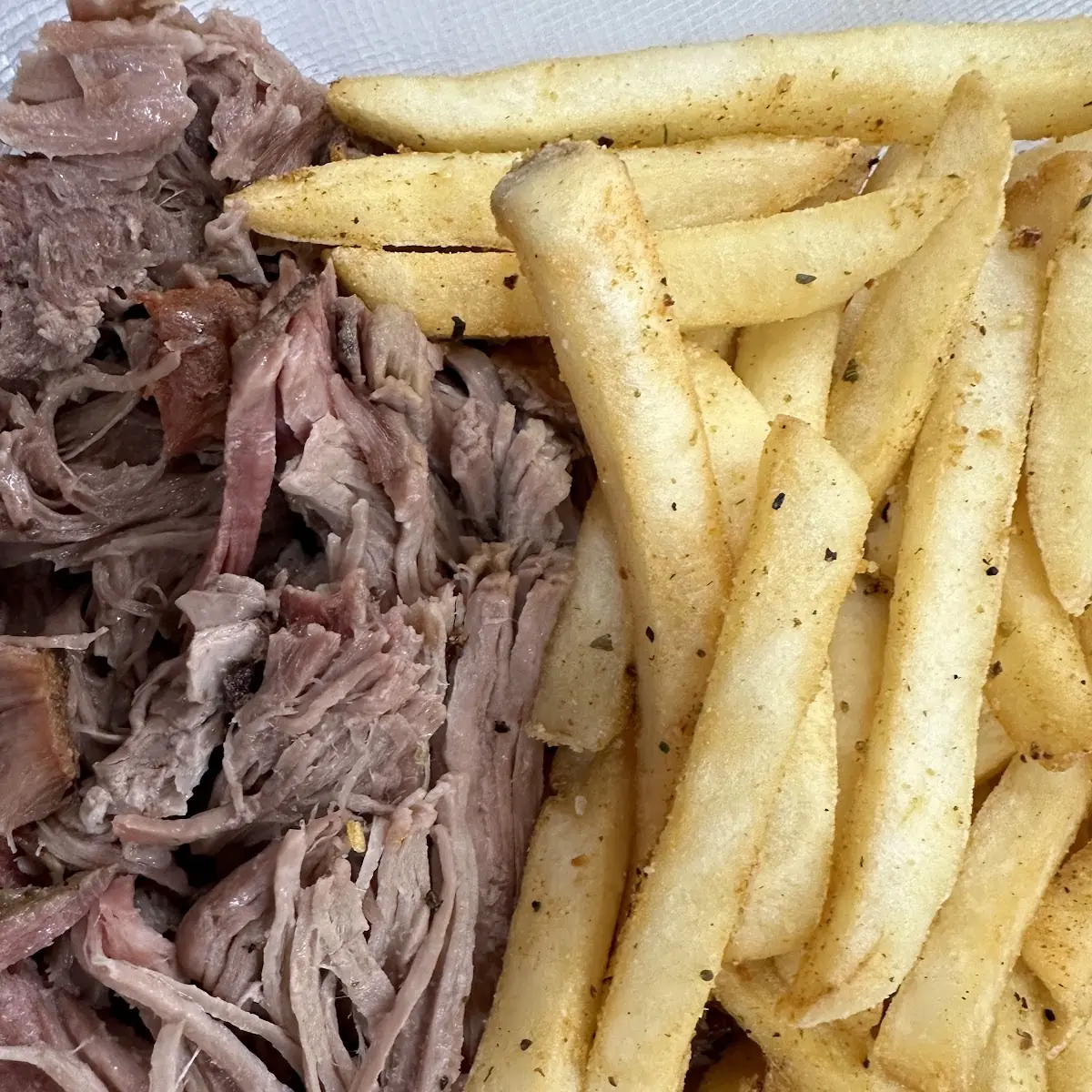 Pulled Pork and Fries