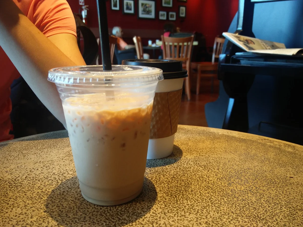 Salted Caramel Iced Latte