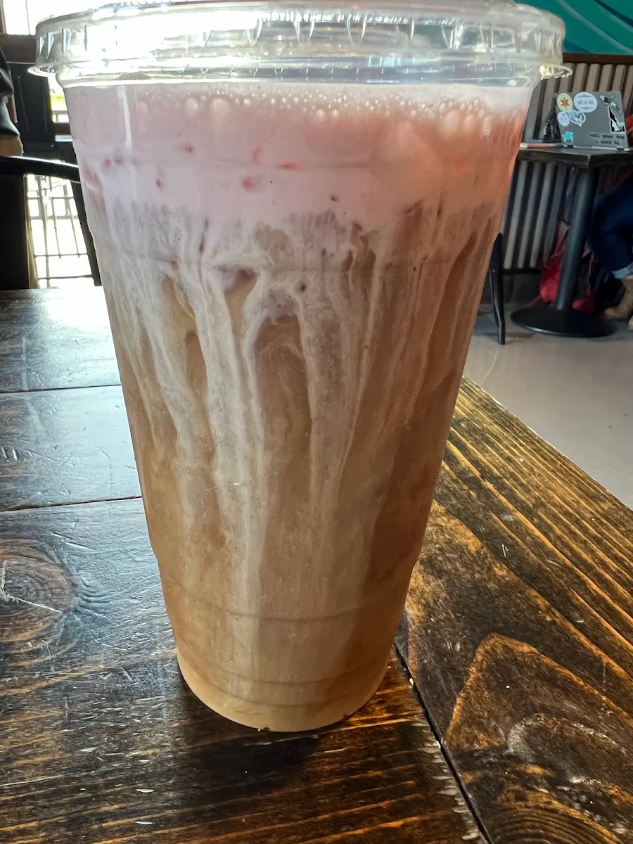Strawberries and Cream Cold Brew