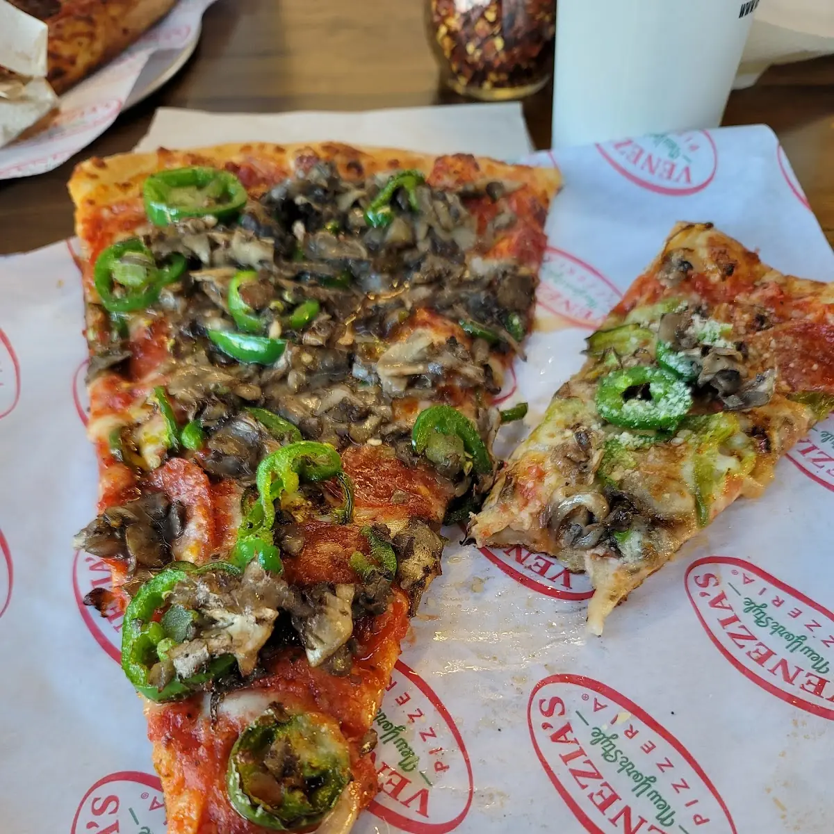 Pepperoni Jalapeño Mushroom Pizza