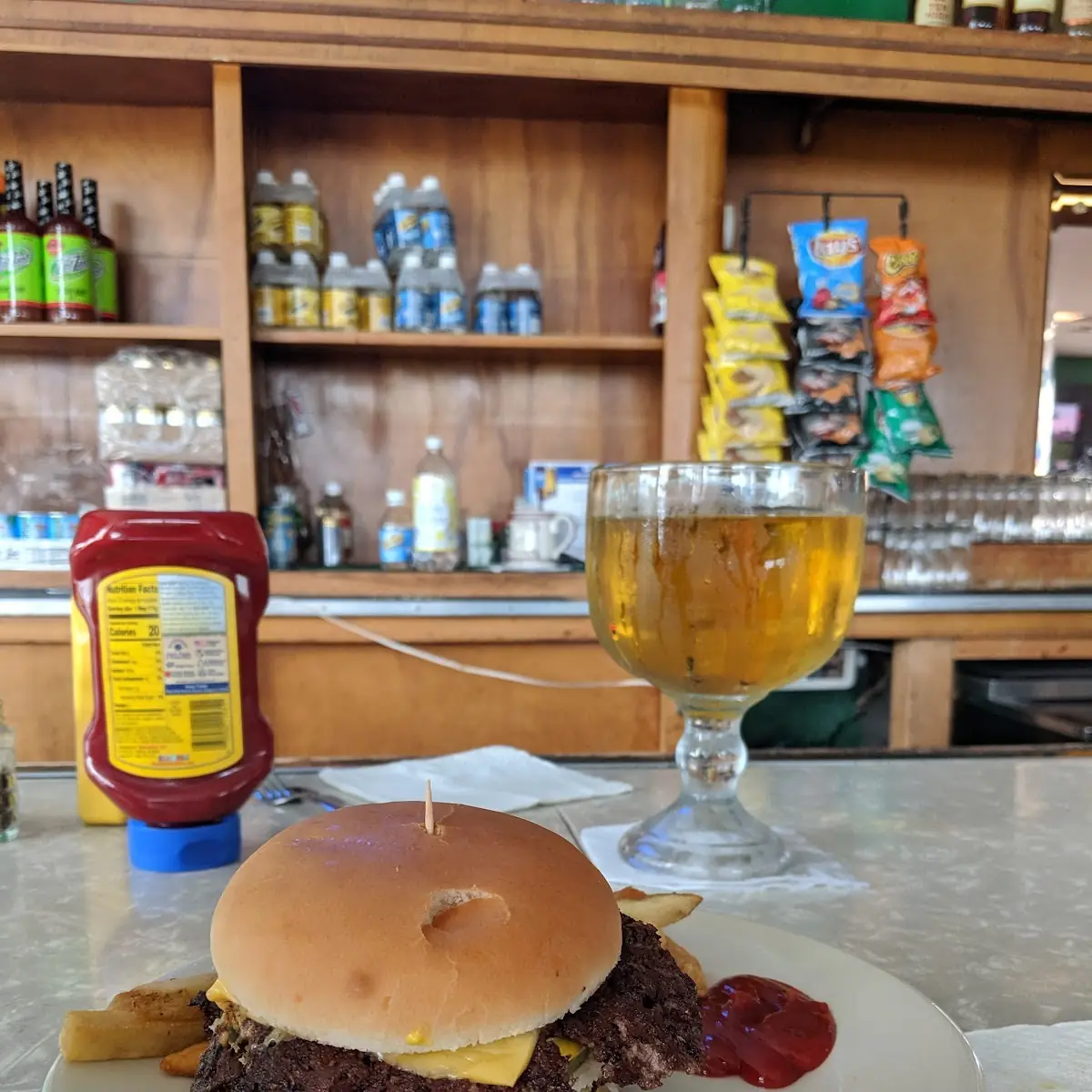 Double Cheeseburger with Everything