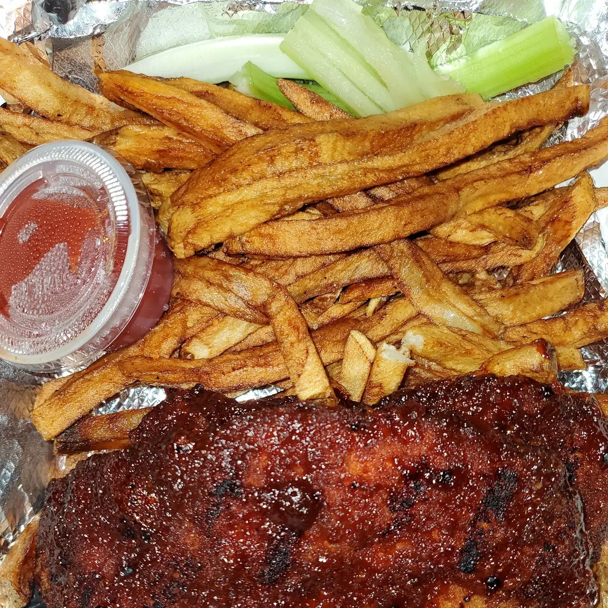BBQ Chicken Fingers