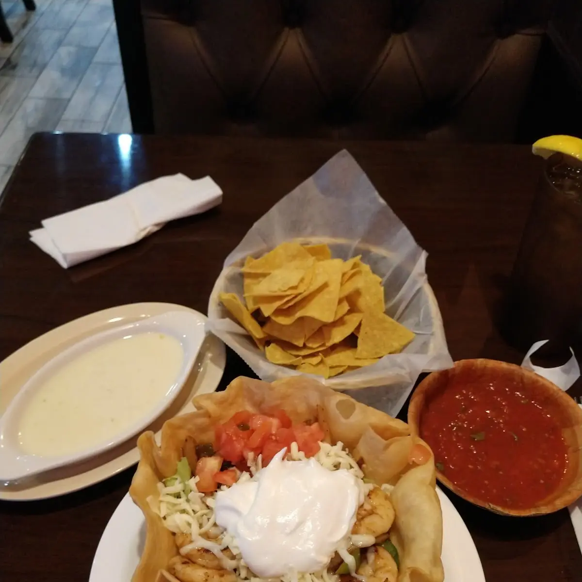 Shrimp Taco Salad
