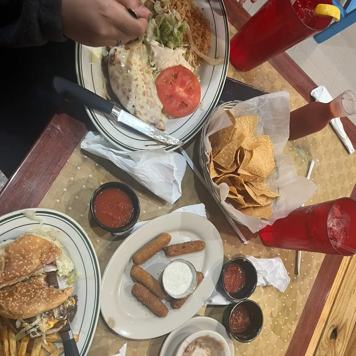 Spicy Burger Fries