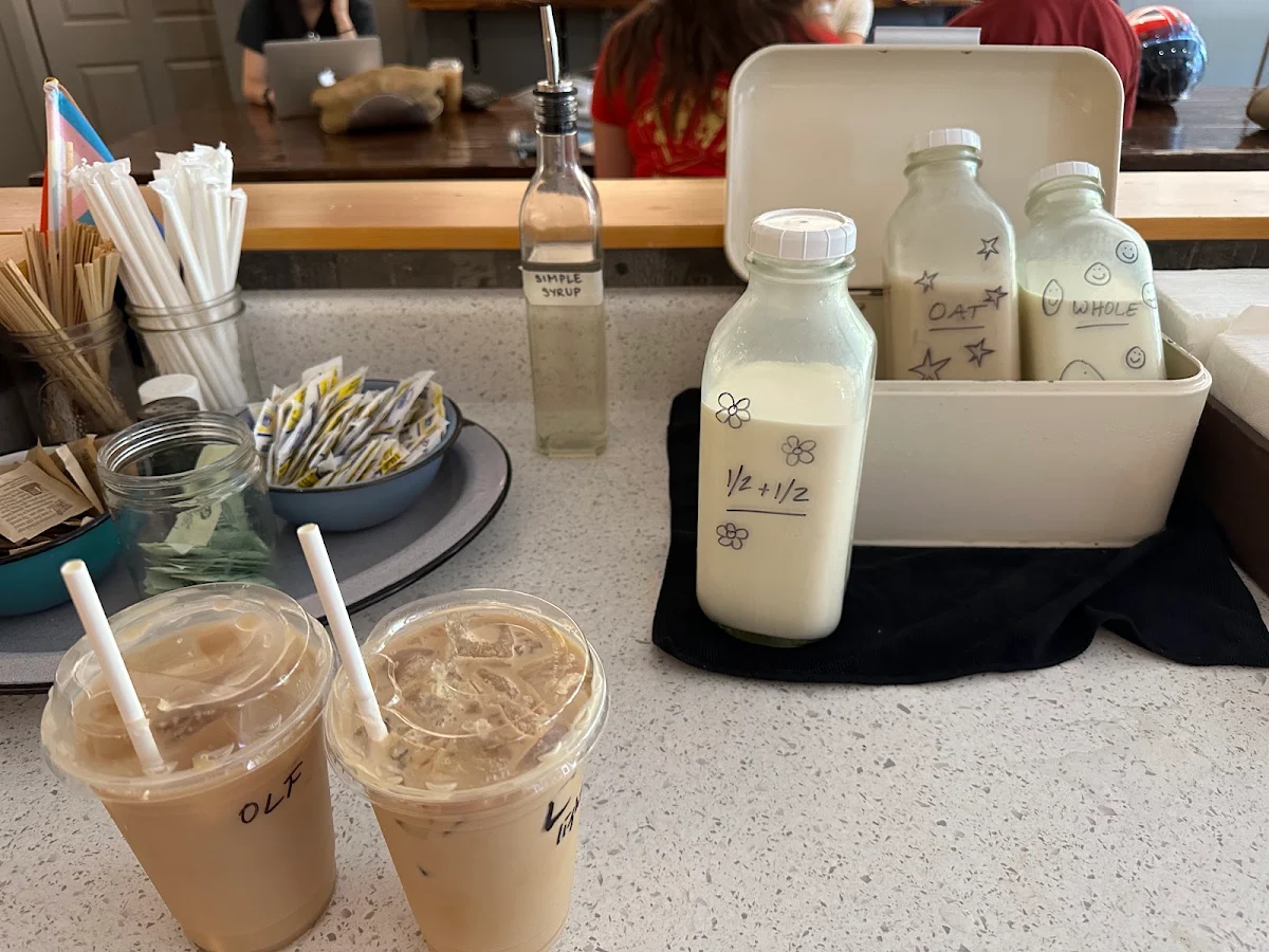 Iced Lavender Oat Latte