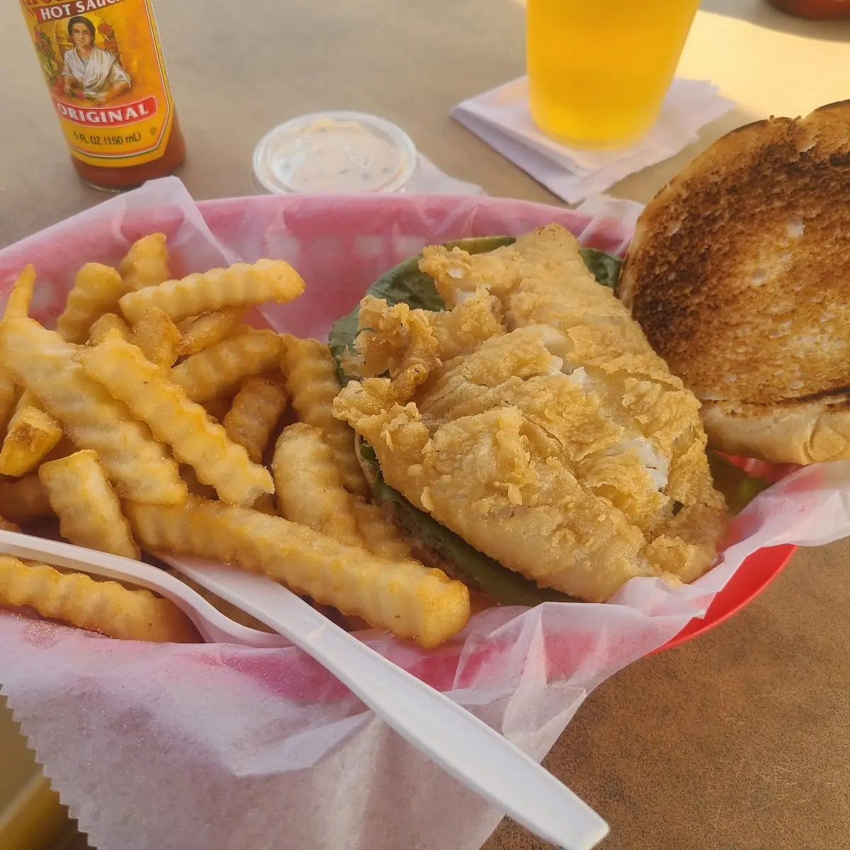 Hog Fish Sandwich