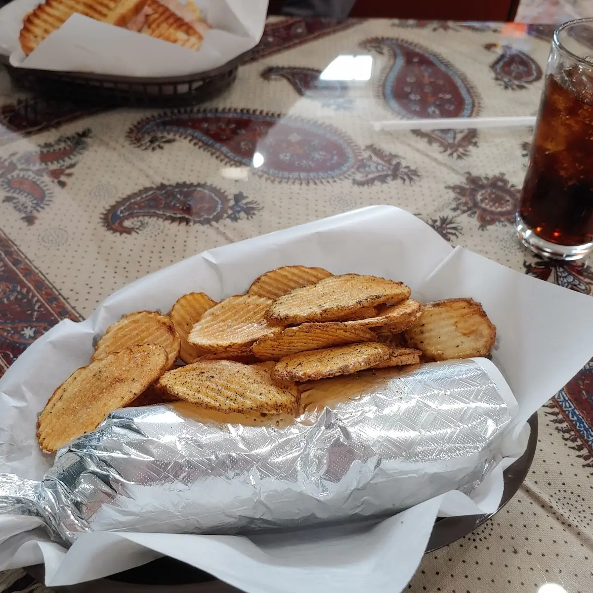 Grilled Chicken Wrap Combo
