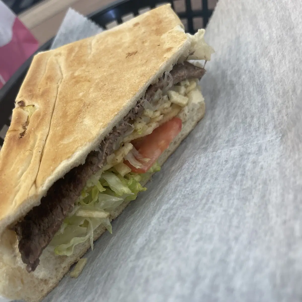 Pan Con Bistec Steak Sandwich