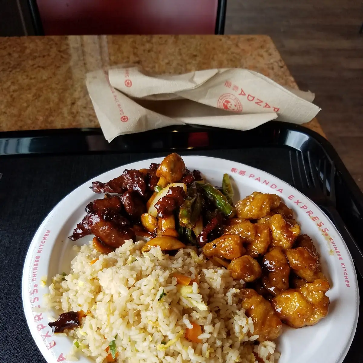 Orange Chicken Chow Mein