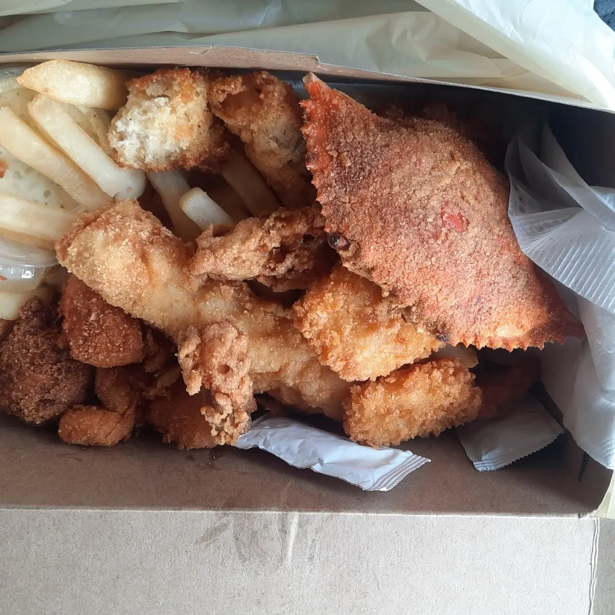 Seafood Combo Plate