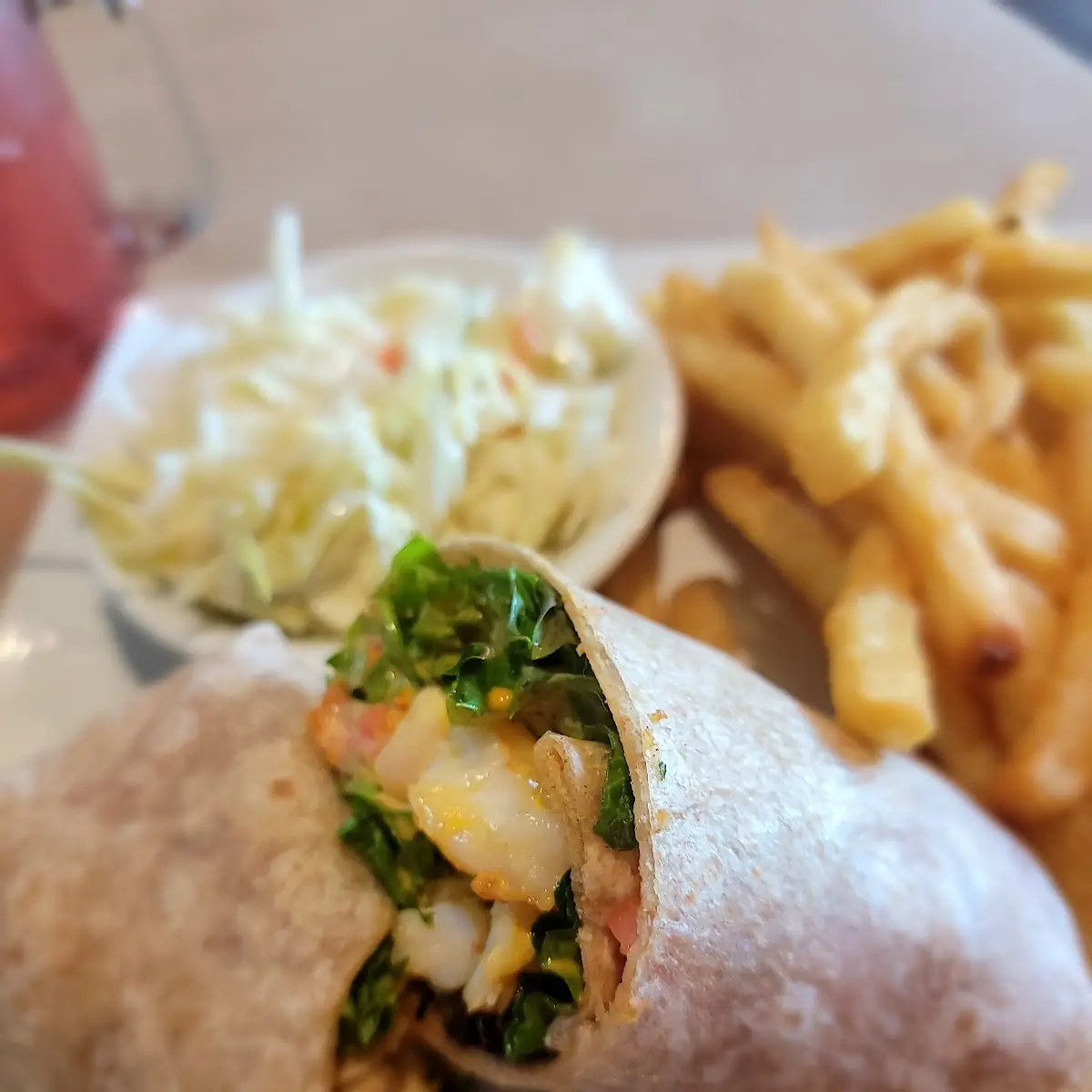 Cajun Shrimp Wrap