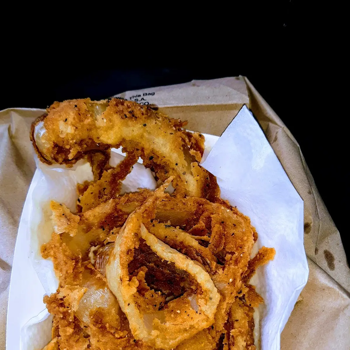 Freshly Fried Onion Rings