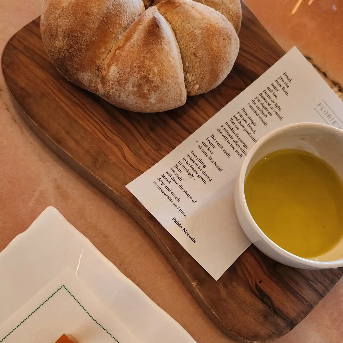 Artisan Bread with Olive Oil