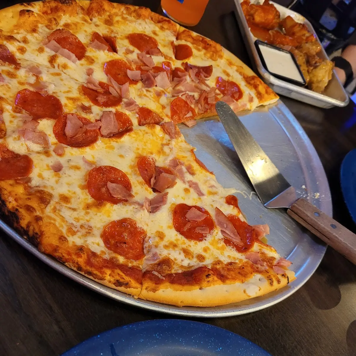 Ham and Pepperoni Pizza