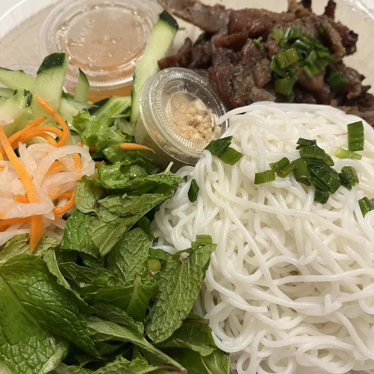 Pork with Vermicelli Rice Noodles