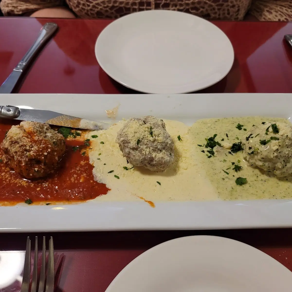 Italian Trio Meatballs