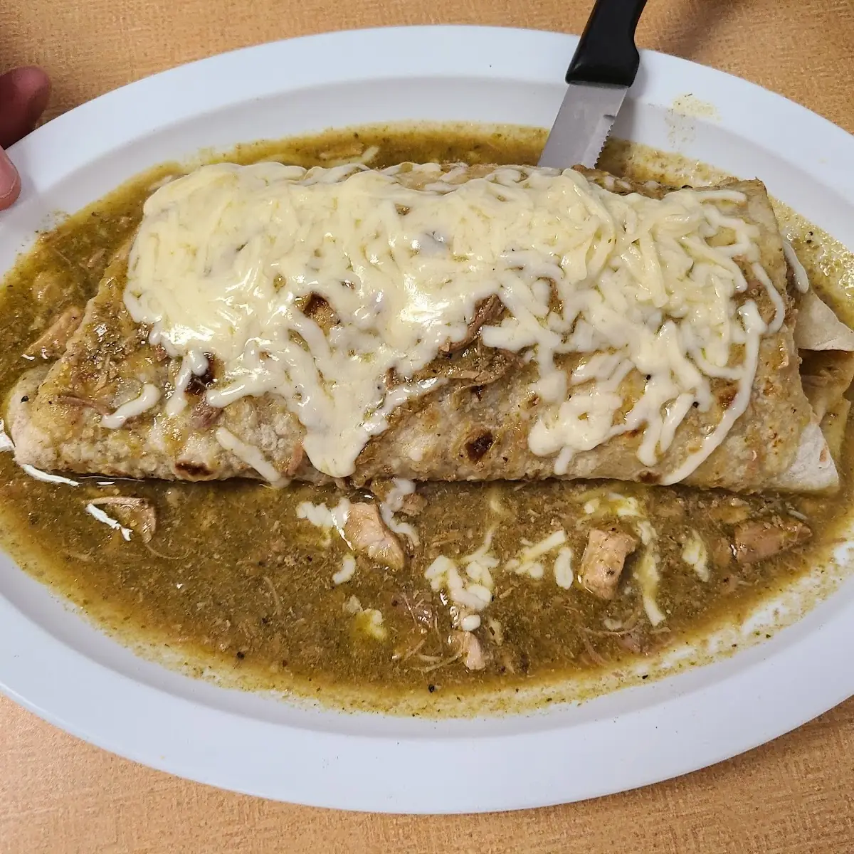 Chili Verde Burrito