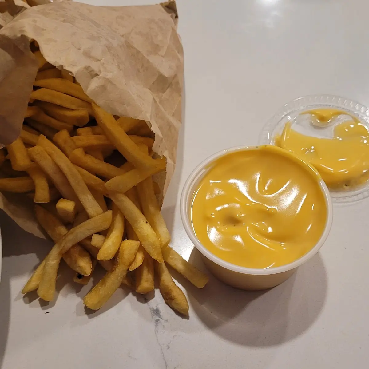 Fries with Cheese Sauce