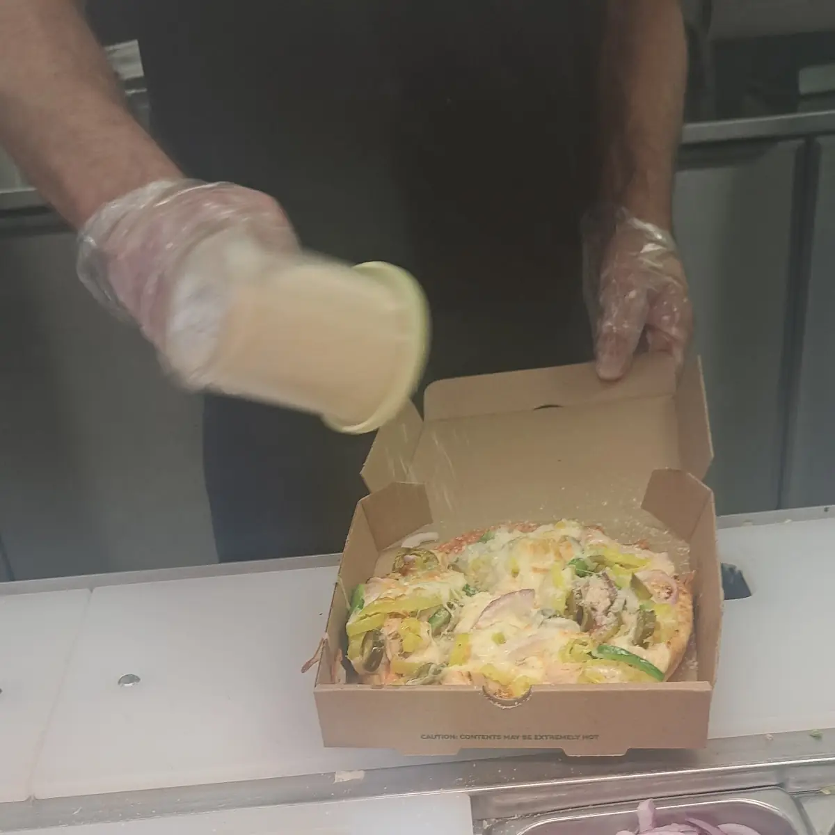 Grilled Chicken Pizza