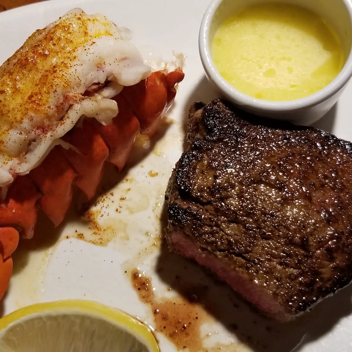 Steak and Lobster Tail