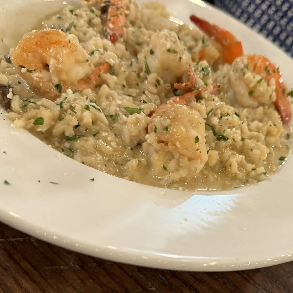 Shrimp & Mushroom Risotto