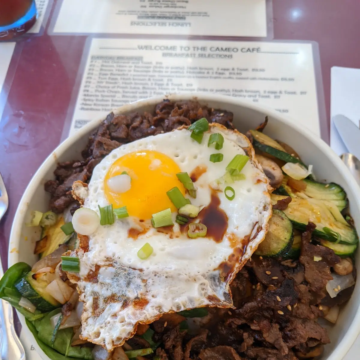 Kimchee Beef Bowl