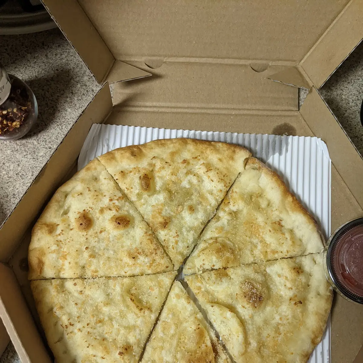 Garlic Bread Pizza