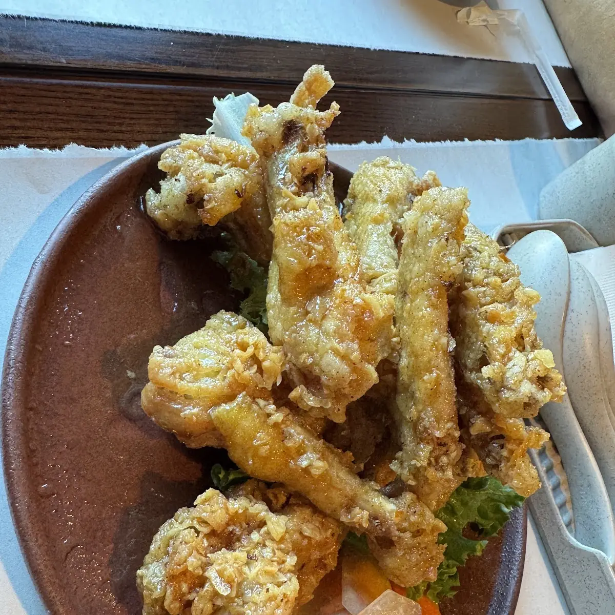 Garlic and Fish Sauce Chicken Wings