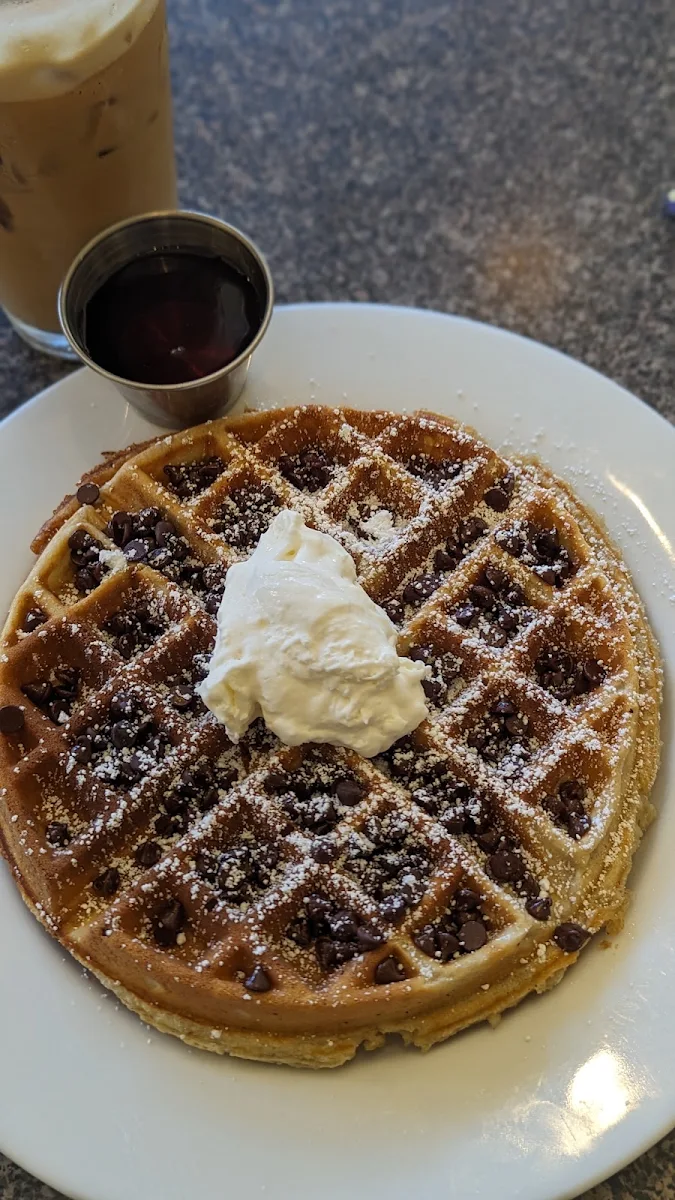 Belgian Waffle with Nutella