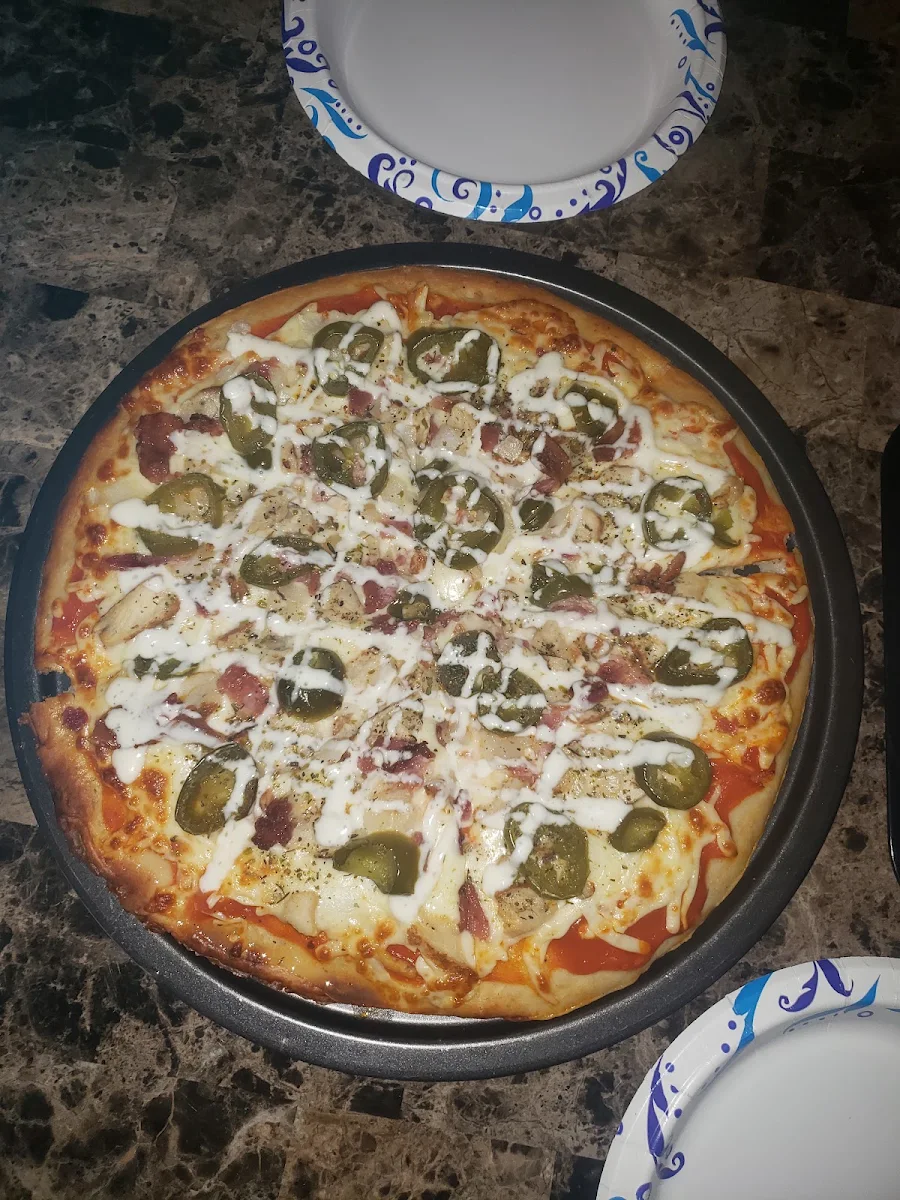 Buffalo Chicken Pizza
