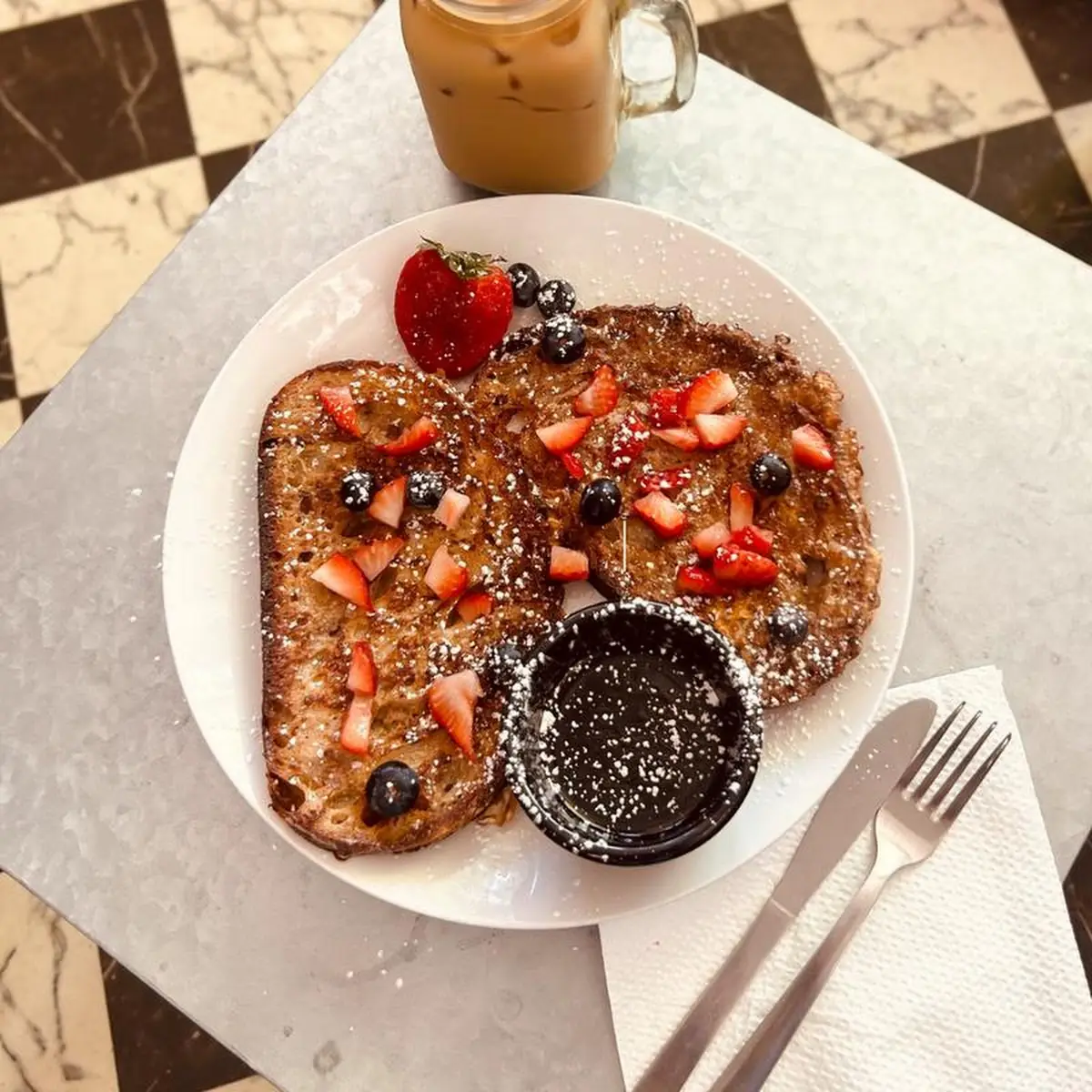 French Toast on Sourdough